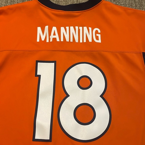 NFL Team Apparel Broncos Peyton Manning #18 Jersey - Picture 3 of 8